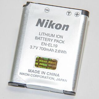 ニコン(Nikon)の日本語 EN-EL19 新品 Nikon ニコン 純正 バッテリー(デジタル一眼)