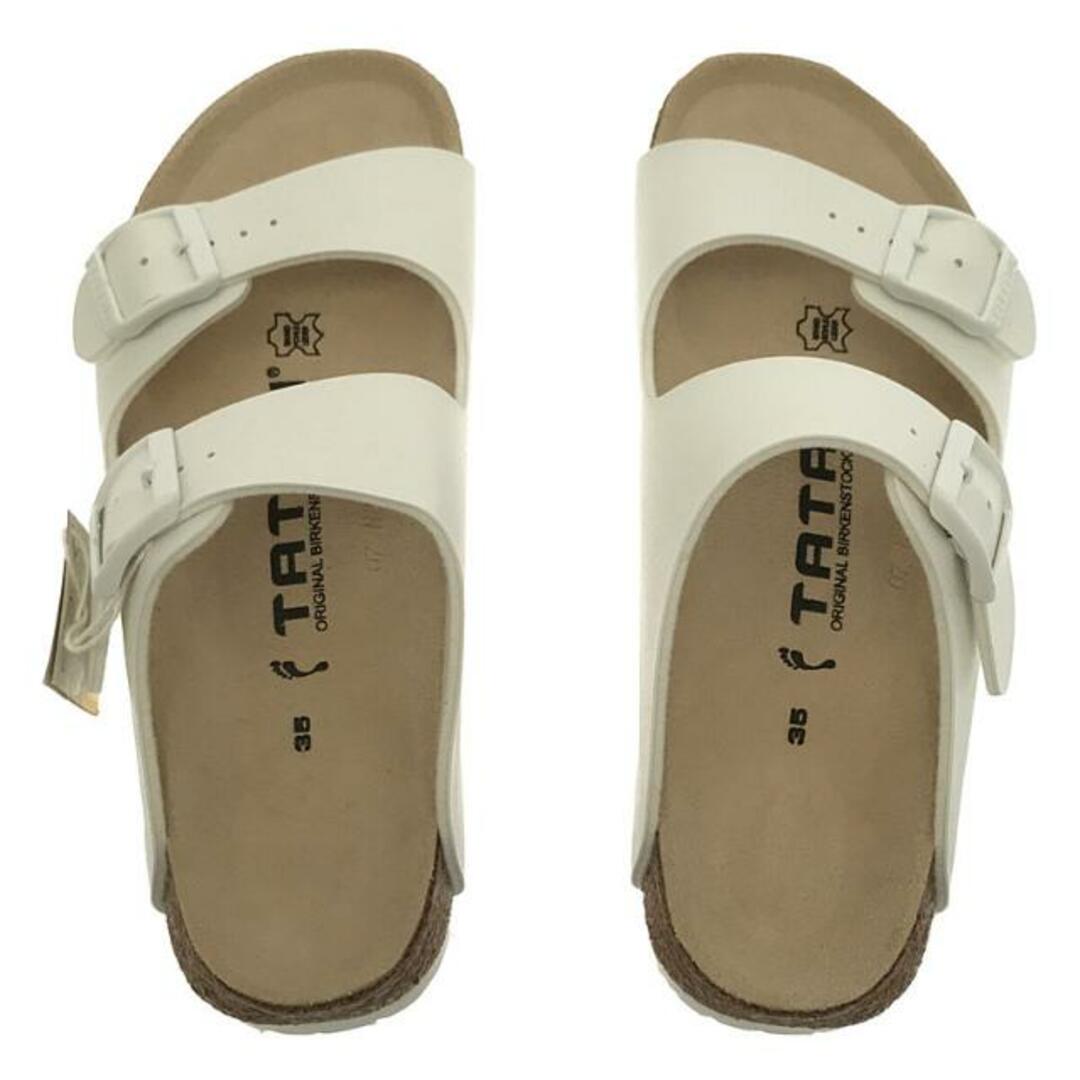 BIRKENSTOCK(ビルケンシュトック)の【新品】  BIRKENSTOCK / ビルケンシュトック | TATAMI フラットサンダル | 35 | ホワイト | レディース レディースの靴/シューズ(サンダル)の商品写真