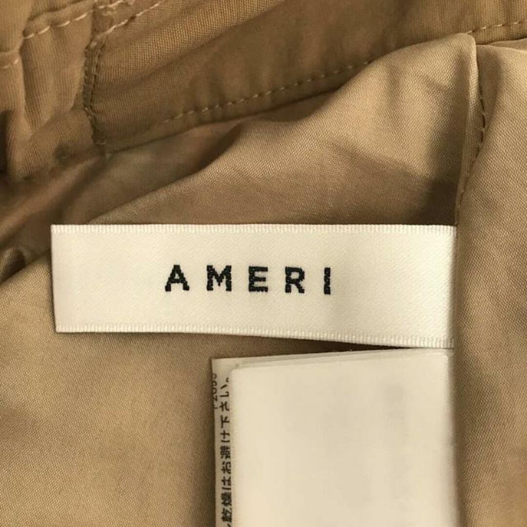 Ameri VINTAGE(アメリヴィンテージ)のAmeri VINTAGE / アメリヴィンテージ | LOGO BELT WIDE PANTS ワイドパンツ | M | カーキ | レディース レディースのパンツ(その他)の商品写真