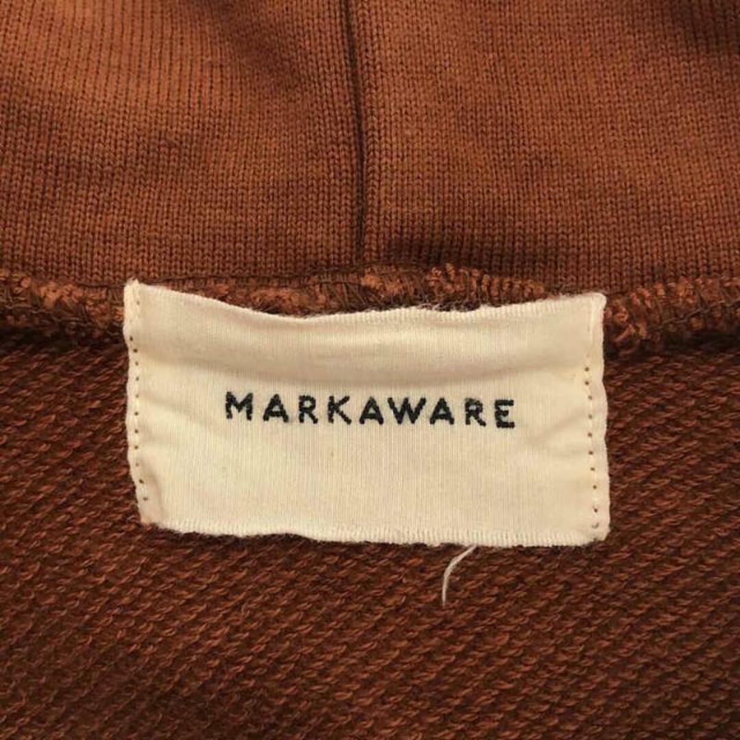 MARKAWEAR(マーカウェア)のMARKAWARE / マーカウェア | ヒュージ スウェット プルオーバーパーカー | 1 | ブラウン | メンズ メンズのトップス(スウェット)の商品写真