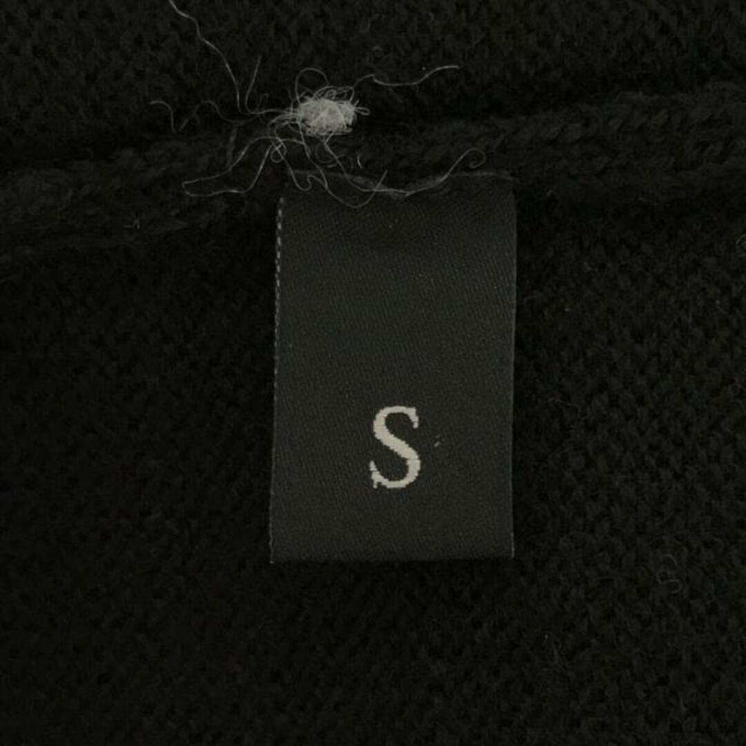 【美品】 GUCCI / グッチ | ラウンドネック リボン ニット | S | ブラック | レディース