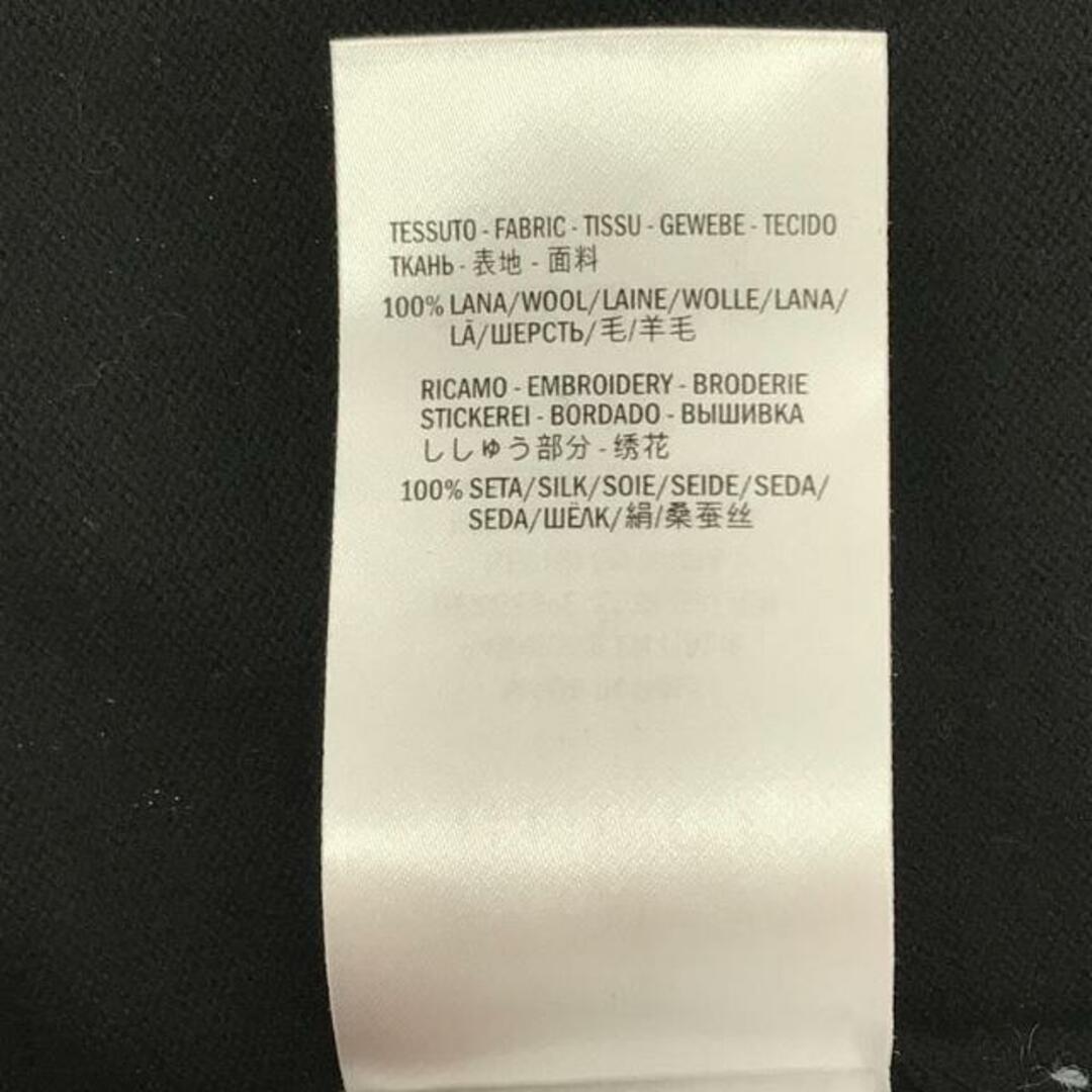 【美品】 GUCCI / グッチ | ラウンドネック リボン ニット | S | ブラック | レディース