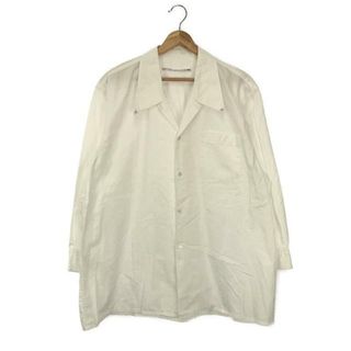 コムデギャルソン(COMME des GARCONS)のCOMME des GARCONS / コムデギャルソン | 80s ～ ヴィンテージ オープンカラーシャツ | ホワイト | メンズ(Tシャツ/カットソー(七分/長袖))