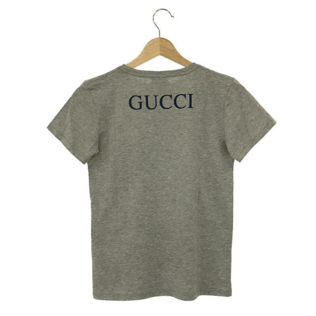 Gucci(グッチ)の【美品】  GUCCI / グッチ | BLACK CAT Tシャツ | 10 | グレー | レディース レディースのトップス(Tシャツ(半袖/袖なし))の商品写真