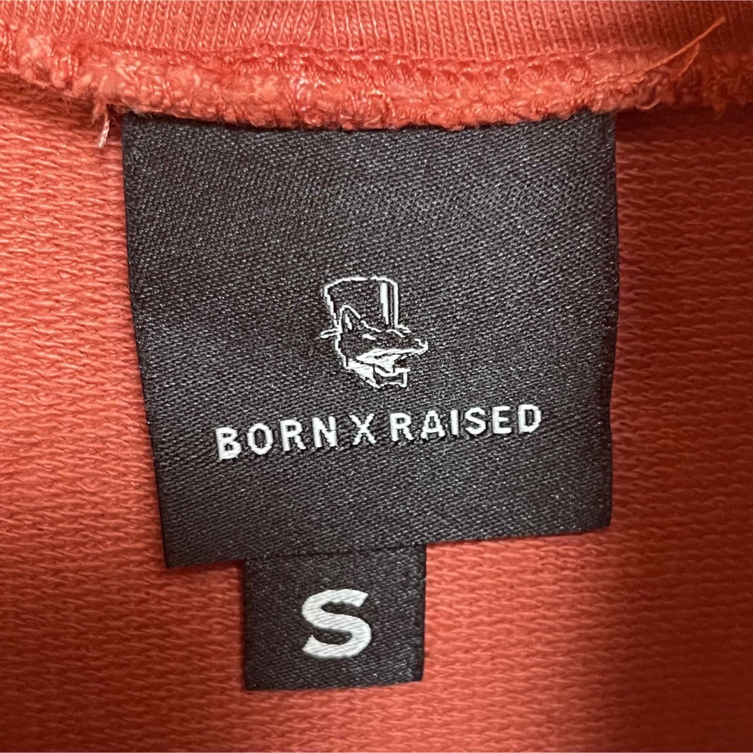 Born x Raised パーカー プルオーバー でかロゴ hiphop