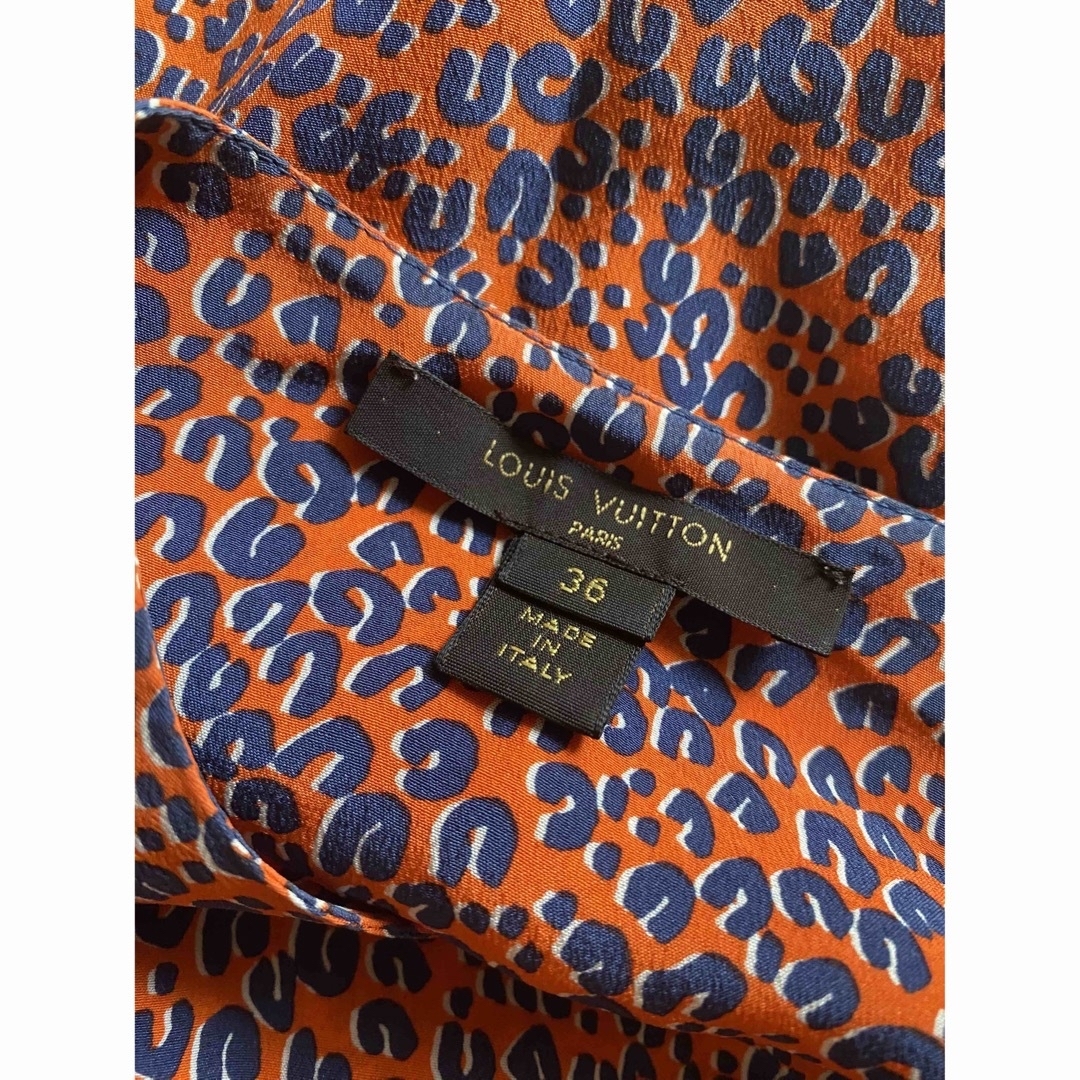 Louis Vuitton LV ルイヴィトン トップス ブラウス レオパード