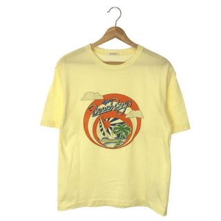 COUTURE D'ADAM / クチュールドアダム | 2022SS | BEACH BOYS VINTAGE PRINT Tシャツ | 38 | イエロー | レディース(Tシャツ(半袖/袖なし))
