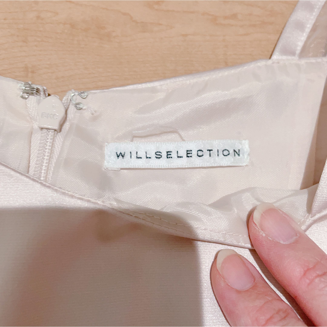 WILLSELECTION(ウィルセレクション)の未使用 ウィルセレクション パーティードレス レディースのワンピース(ひざ丈ワンピース)の商品写真