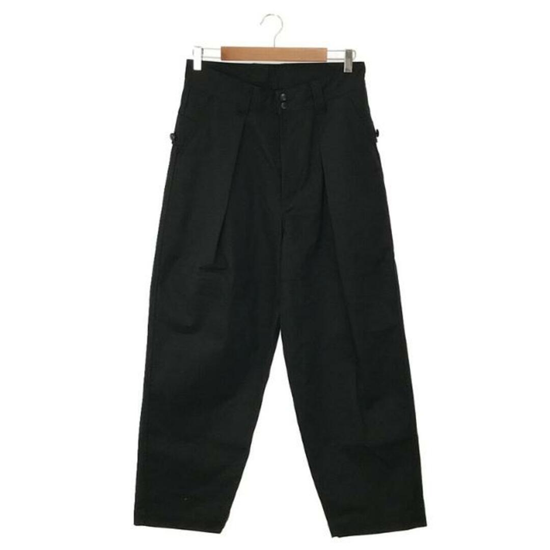 パンツ【美品】  whowhat / フーワット | 2023SS | SIDE POCKET PANTS ベンタイルコットン サイドポケット パンツ | S | ブラック | メンズ