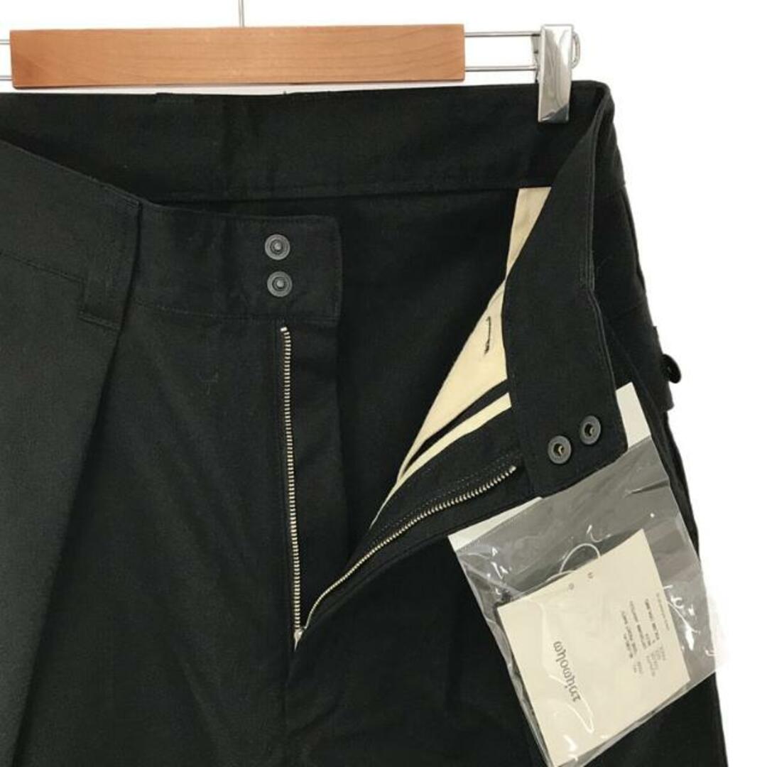 【美品】  whowhat / フーワット | 2023SS | SIDE POCKET PANTS ベンタイルコットン サイドポケット パンツ | S | ブラック | メンズ メンズのパンツ(その他)の商品写真