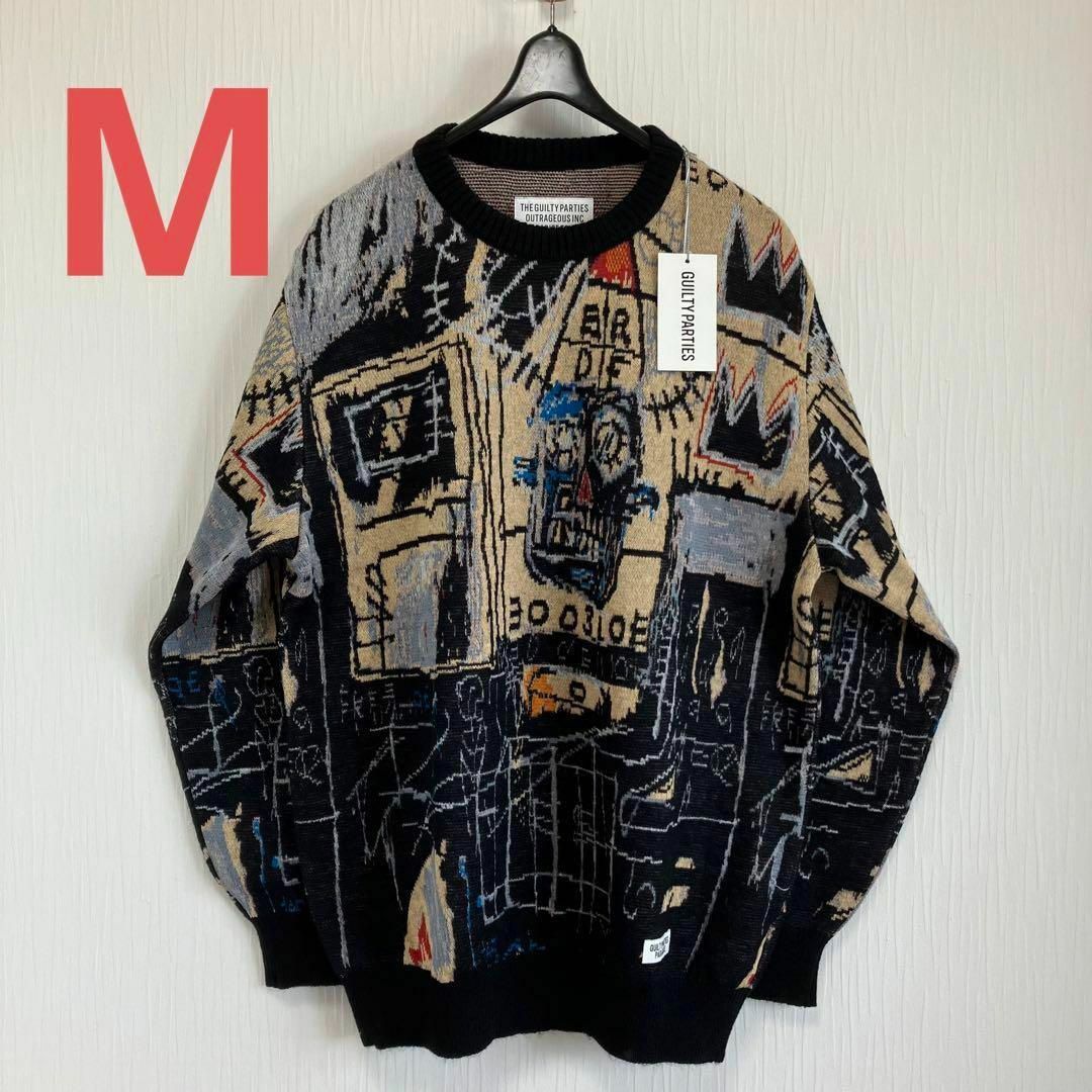 WACKO MARIA - 【WACKOMARIA】BASQUIAT KNITSWEAT/新品タグ付/送料込