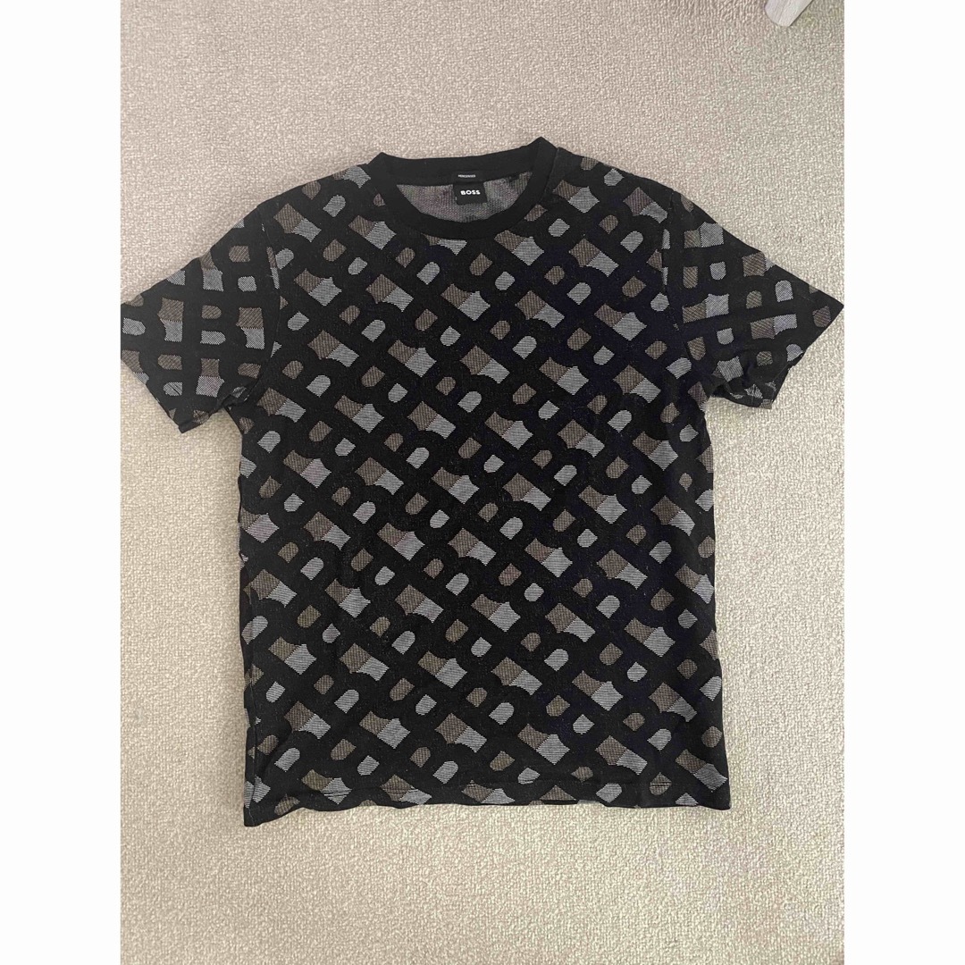 レギュラーフィット ピュアコットンTシャツ ジャカードモノグラム