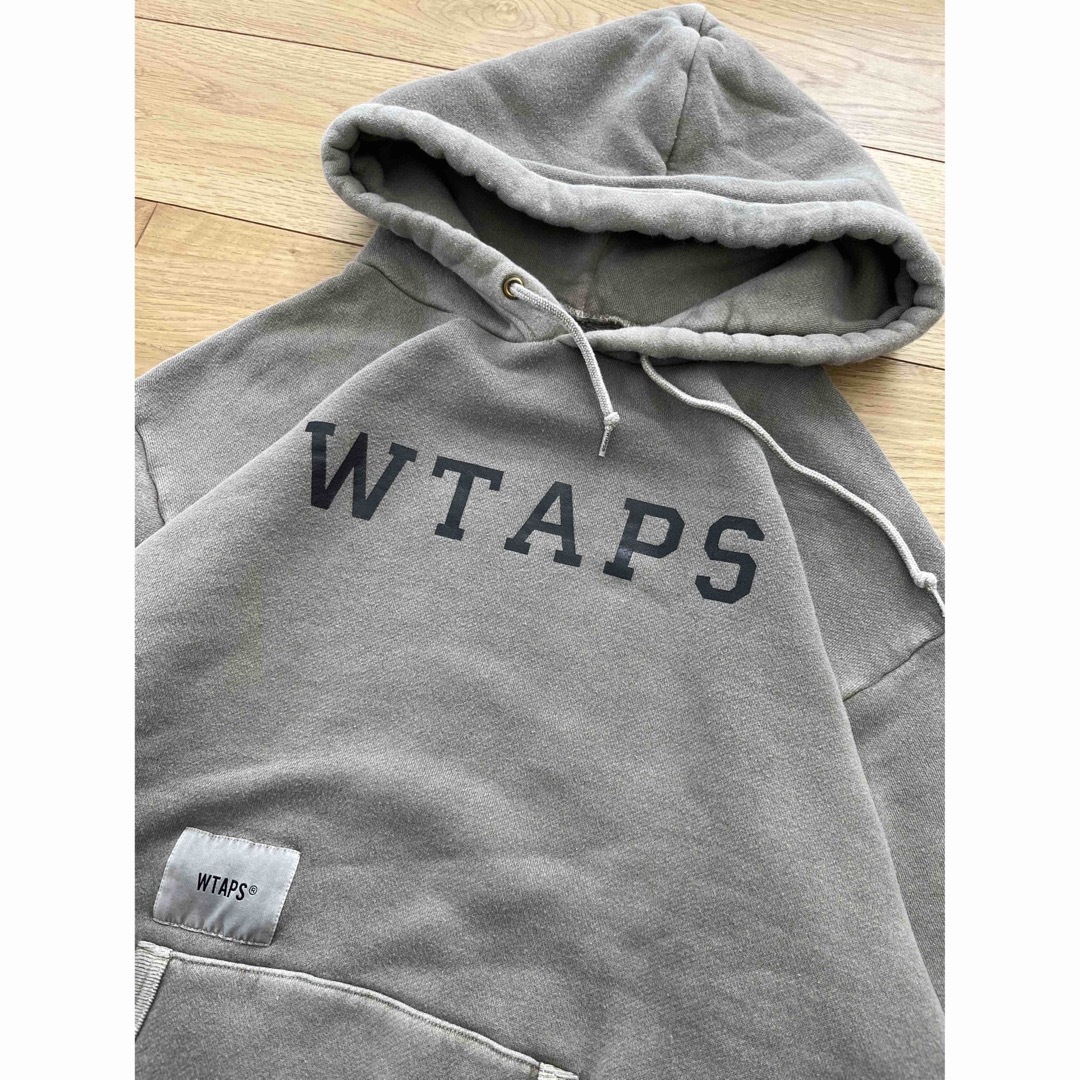 WTAPS COLLEGE DESIGN HOODED スウェット パーカー