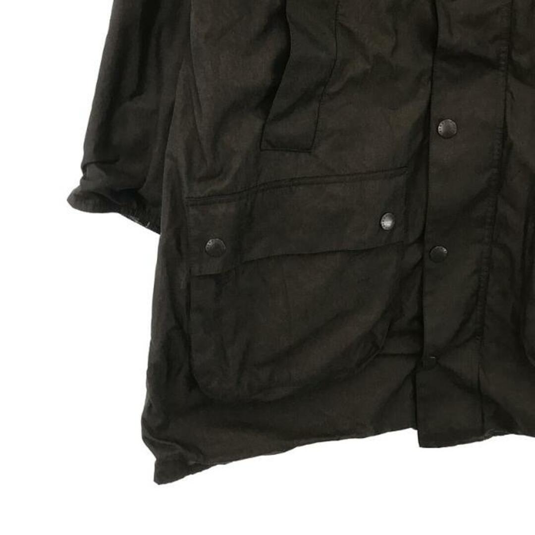 【美品】 Barbour / バブアー | 2022AW | × JOURNAL STANDARD relume OS GAMEFAIR  オーバーサイズ ゲームフェア コート | 38 | ブラック | レディース