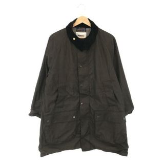 バーブァー(Barbour)の【美品】  Barbour / バブアー | 2022AW | × JOURNAL STANDARD relume OS GAMEFAIR オーバーサイズ ゲームフェア コート | 38 | ブラック | レディース(その他)