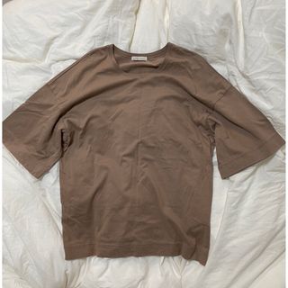 プラージュ(Plage)のプラージュ　Tシャツ　カットソー　ベージュ系(カットソー(半袖/袖なし))