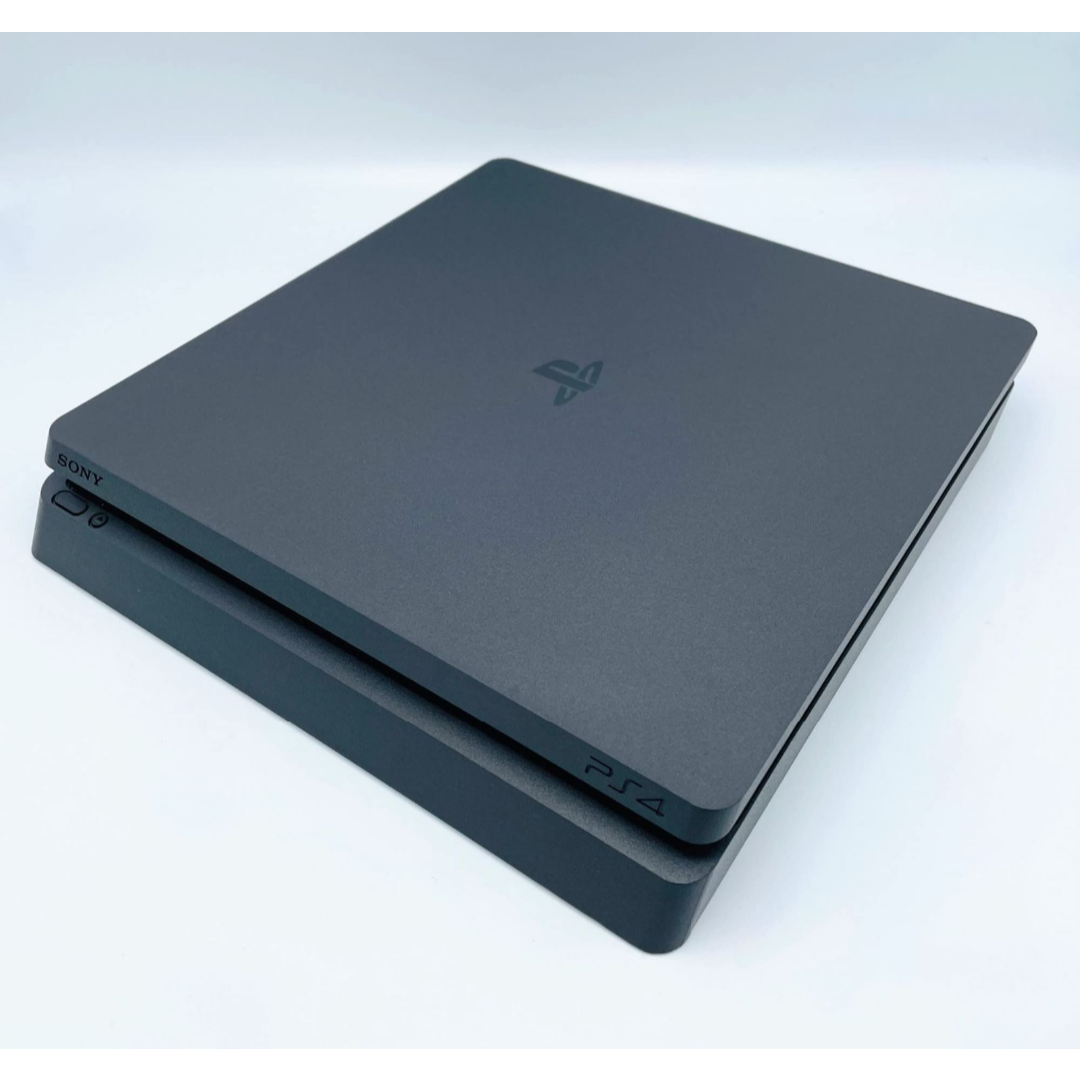 PlayStation4 - 中古 箱付 完品 PlayStation 4 ジェット・ブラック 1TB