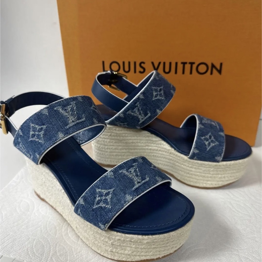 LOUIS VUITTON(ルイヴィトン)の新品未使用★LOUIS VUITTON★ルイヴィトン★ハーバーライン★サンダル レディースの靴/シューズ(サンダル)の商品写真