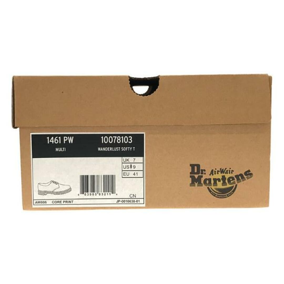 Dr.Martens(ドクターマーチン)の【新品】  Dr.Martens / ドクターマーチン | フラワープリント レザーシューズ | UK7 | マルチカラー | メンズ メンズの靴/シューズ(その他)の商品写真