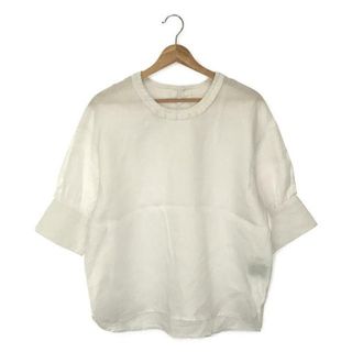 スースースー(Si-Si-Si)の【美品】  Si-Si-Si / スースースー | ドーナツブラウス | 38 | WHITE | レディース(シャツ/ブラウス(長袖/七分))