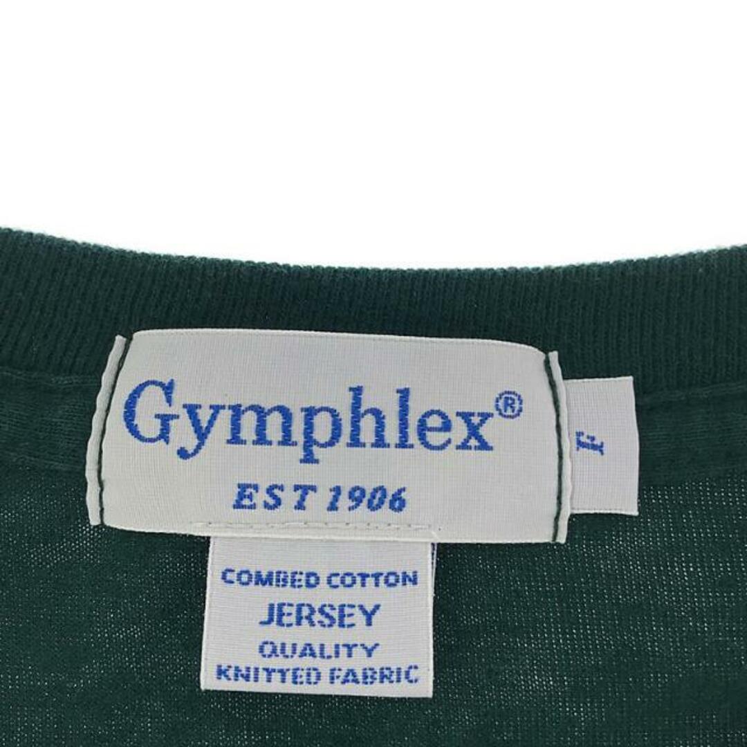 GYMPHLEX(ジムフレックス)のGymphlex / ジムフレックス | ワンポイント刺繍ロゴ ビッグシルエットTシャツ | F | グリーン | メンズ メンズのトップス(Tシャツ/カットソー(七分/長袖))の商品写真