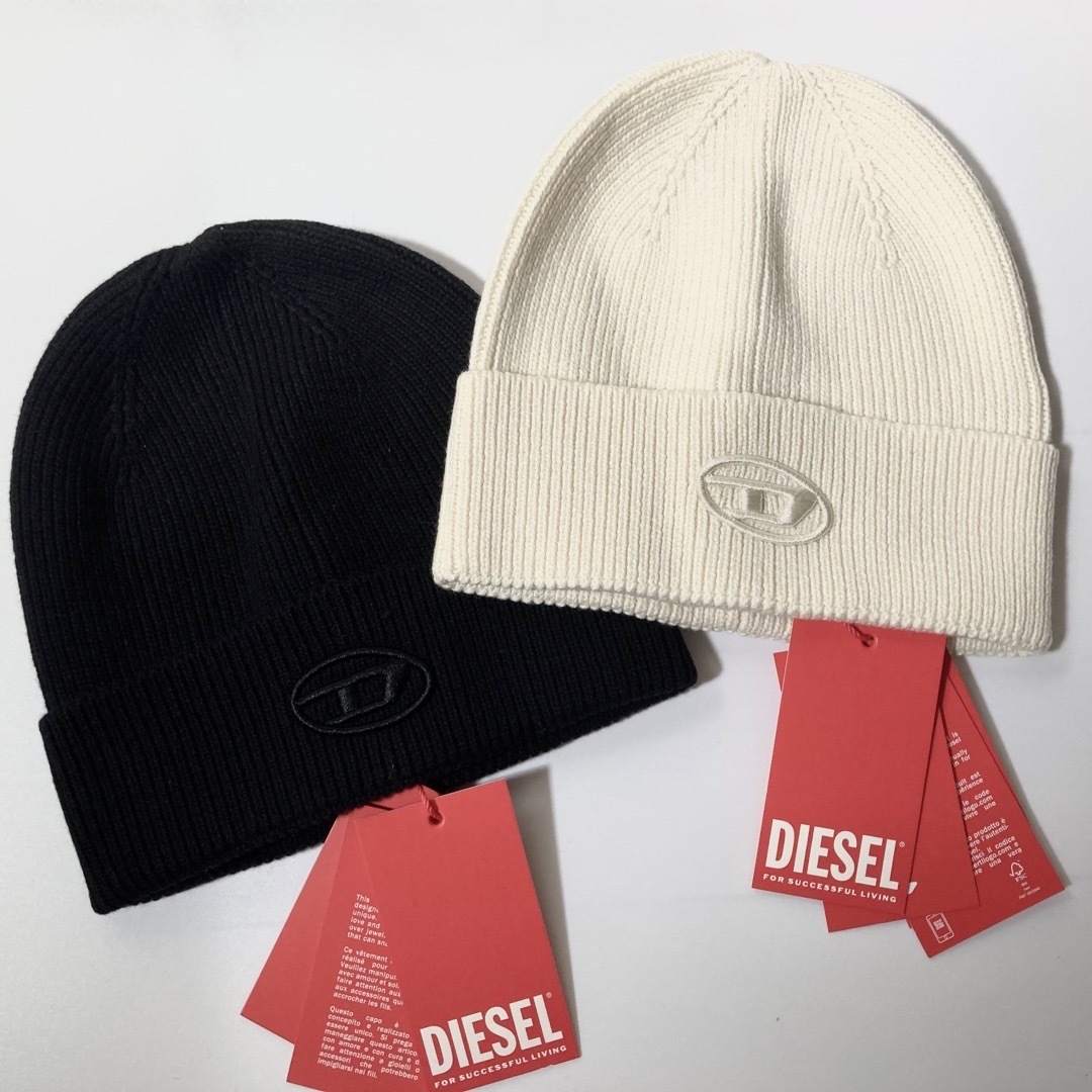 ★DIESEL★   Dロゴ　ニット帽