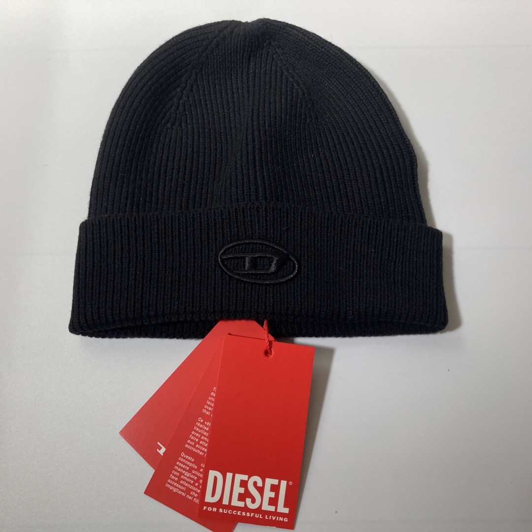 ☆diesel☆ Dロゴ ニット帽-