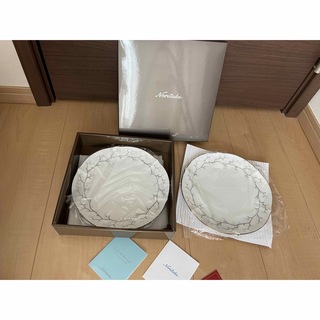ノリタケ(Noritake)のノリタケ　21.5cm プレート(ホワイト、お皿)(食器)