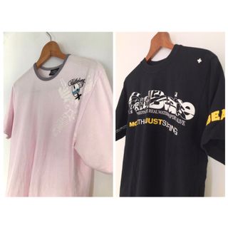 ビラボン(billabong)のサーフTシャツ  2着セット  メンズS～M ビラボン・リアルビーボイス(Tシャツ/カットソー(半袖/袖なし))