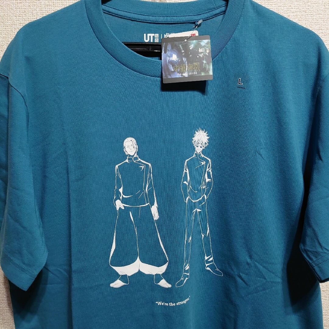 呪術廻戦　ユニクロ　夏油傑　五条悟　Tシャツ　メンズL