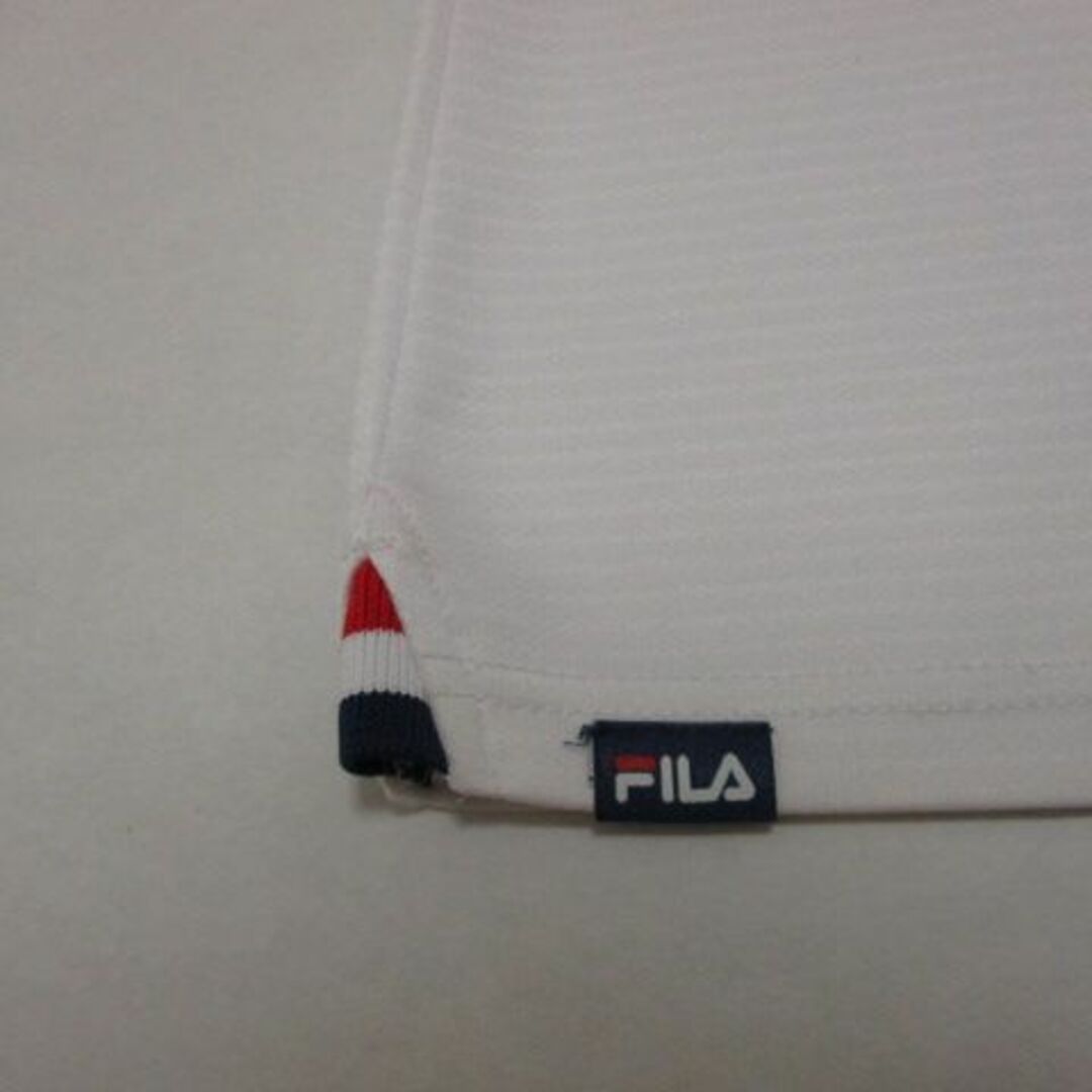 FILA(フィラ)のフィラゴルフ　FILA GOLF　レディースM　半袖ポロシャツ スポーツ/アウトドアのゴルフ(ウエア)の商品写真