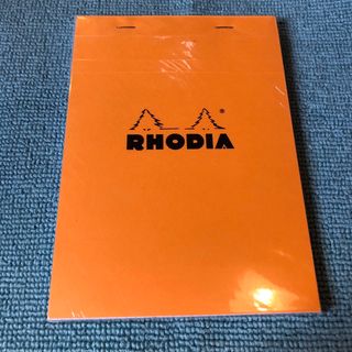 ロディア(RHODIA)の→新品〒【管理No.0106】ロディア 方眼 No.16 オレンジ 1つ(ノート/メモ帳/ふせん)