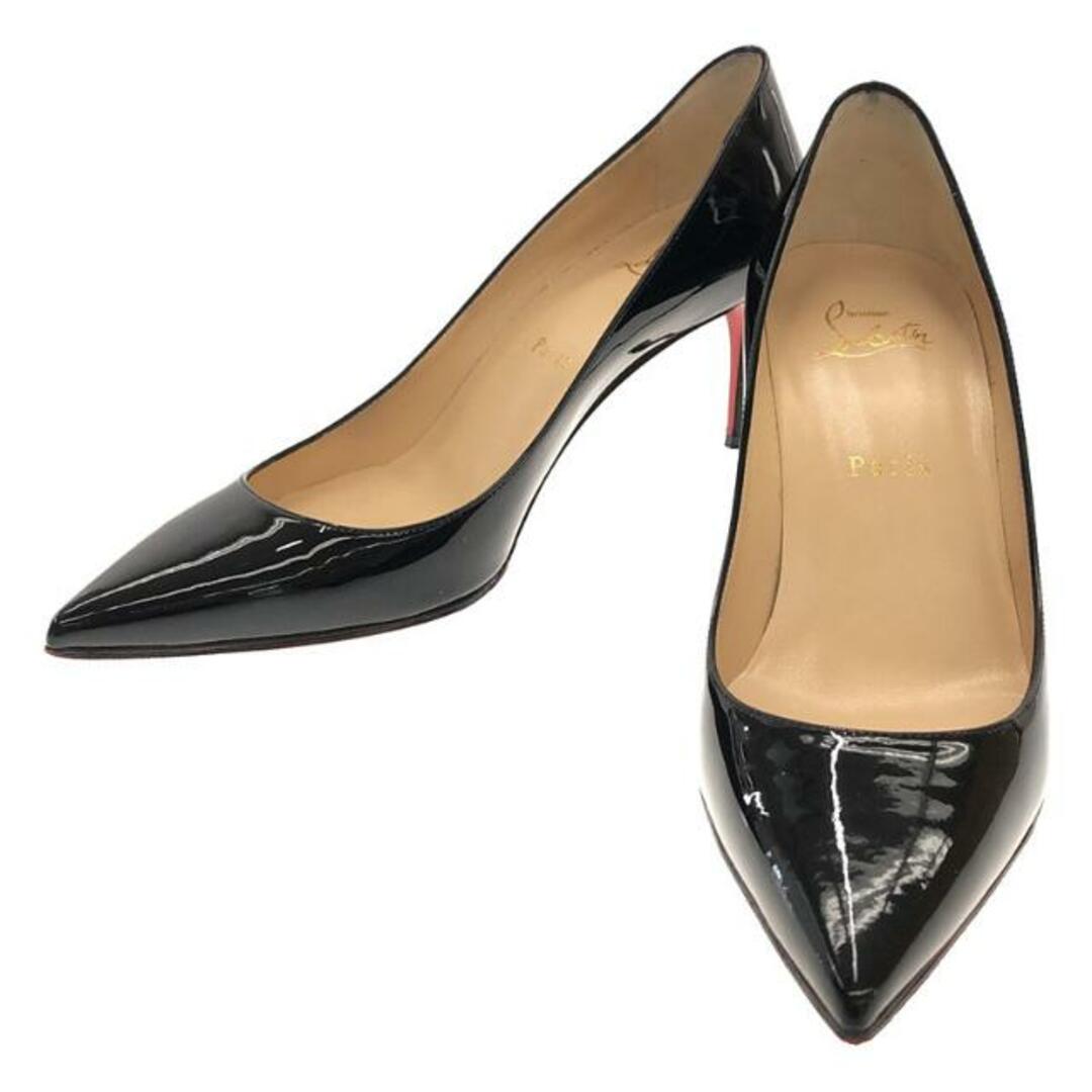 【美品】 Christian Louboutin / クリスチャンルブタン | パテントレザー ポインテッドトゥ ヒールパンプス | 38 |  ブラック | レディース | フリマアプリ ラクマ