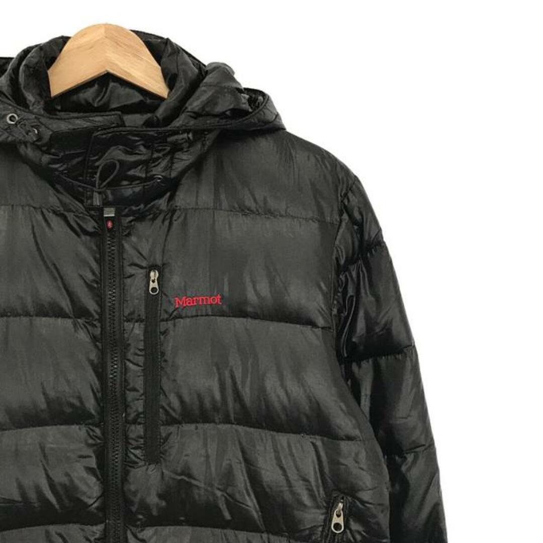 MARMOT / マーモット | フーデッド ダウンジャケット | M | ブラック