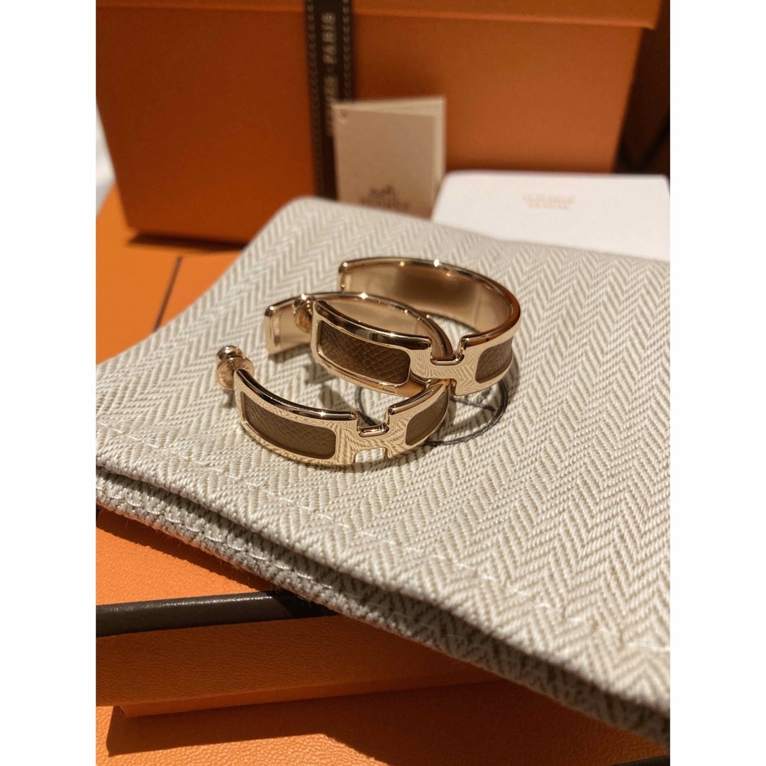 Hermes - Star様専用 新品☆エルメス ピアス オランプ ピンクゴールド