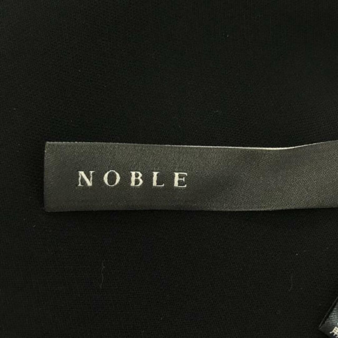 Noble(ノーブル)のNOBLE / ノーブル | 2020SS | フロントスリット ノースリーブ ワンピース | F | ブラック | レディース レディースのワンピース(ロングワンピース/マキシワンピース)の商品写真
