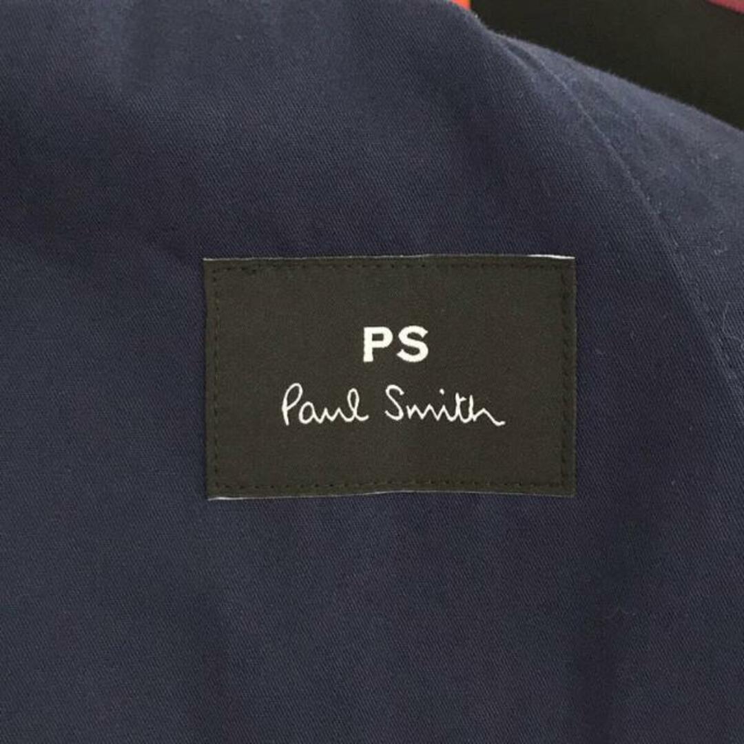 【美品】  PS Paul Smith / ピーエスポールスミス | ステンカラー ロングコート | S | ブラック | メンズメンズ