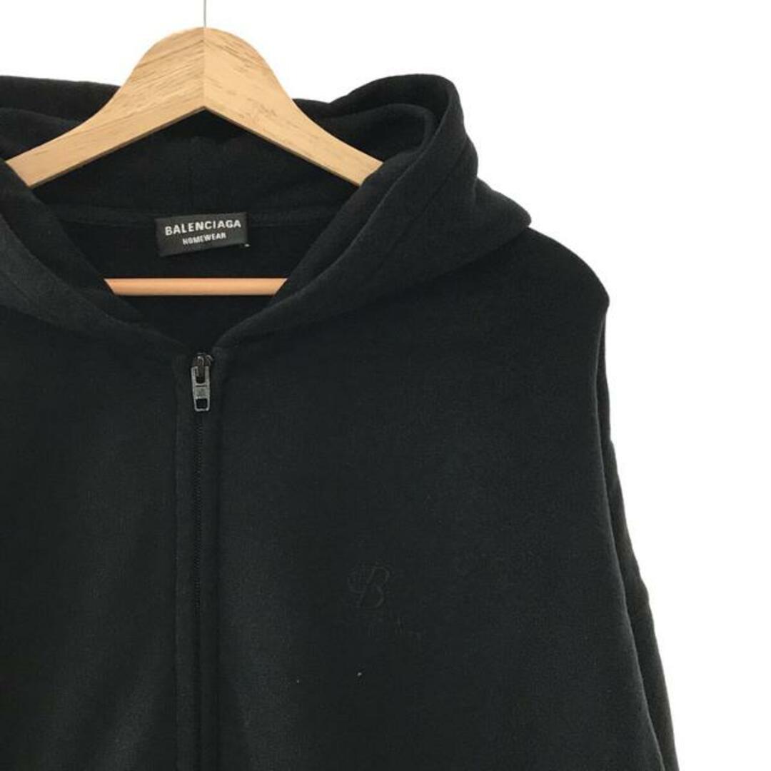 未使用　BALENCIAGA　バレンシアガ　パーカー　オーバーサイズ　ブラック