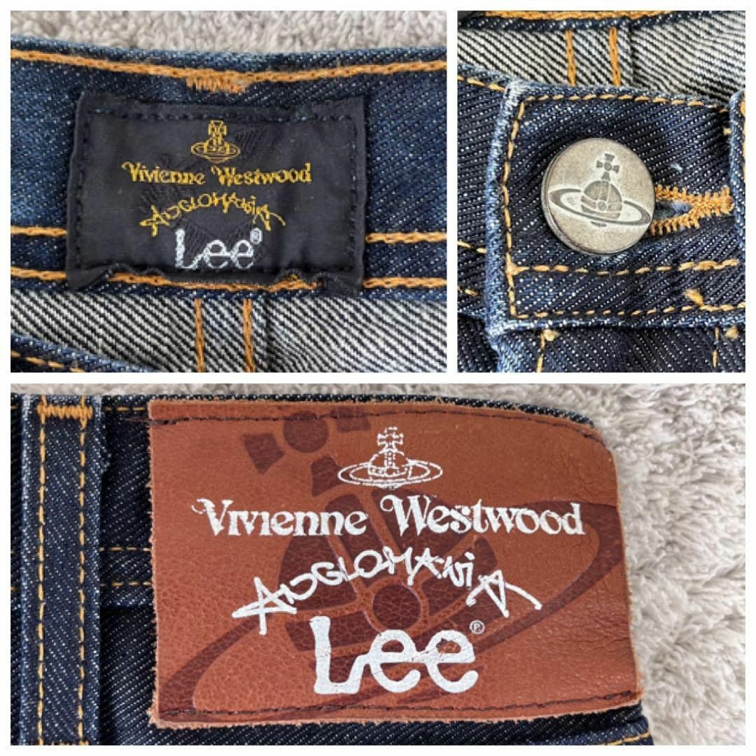 Vivienne Westwood LEEコラボ スクイグル デニム オーブ刺繍