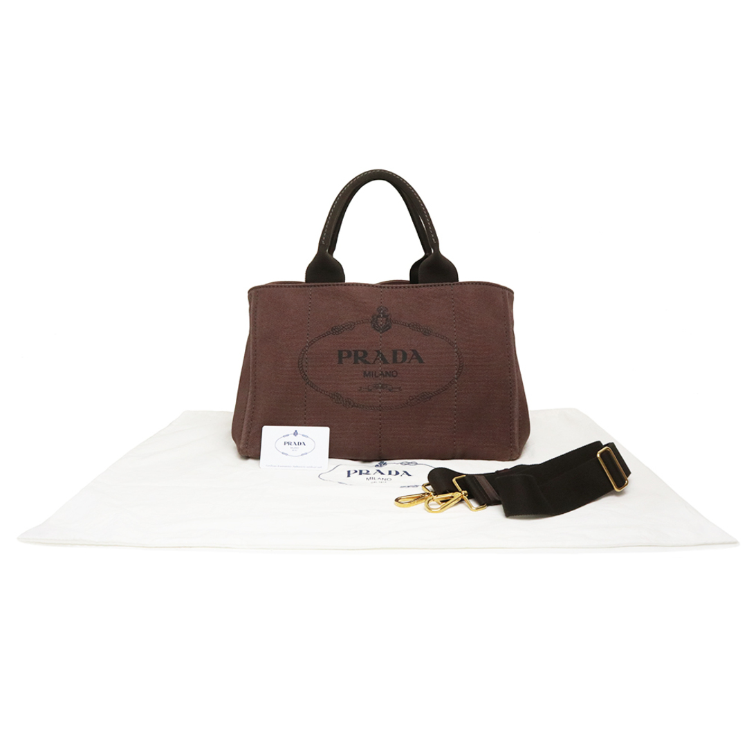 PRADA - プラダ カナパ 2WAY ショルダー ハンドバッグ 斜め掛け