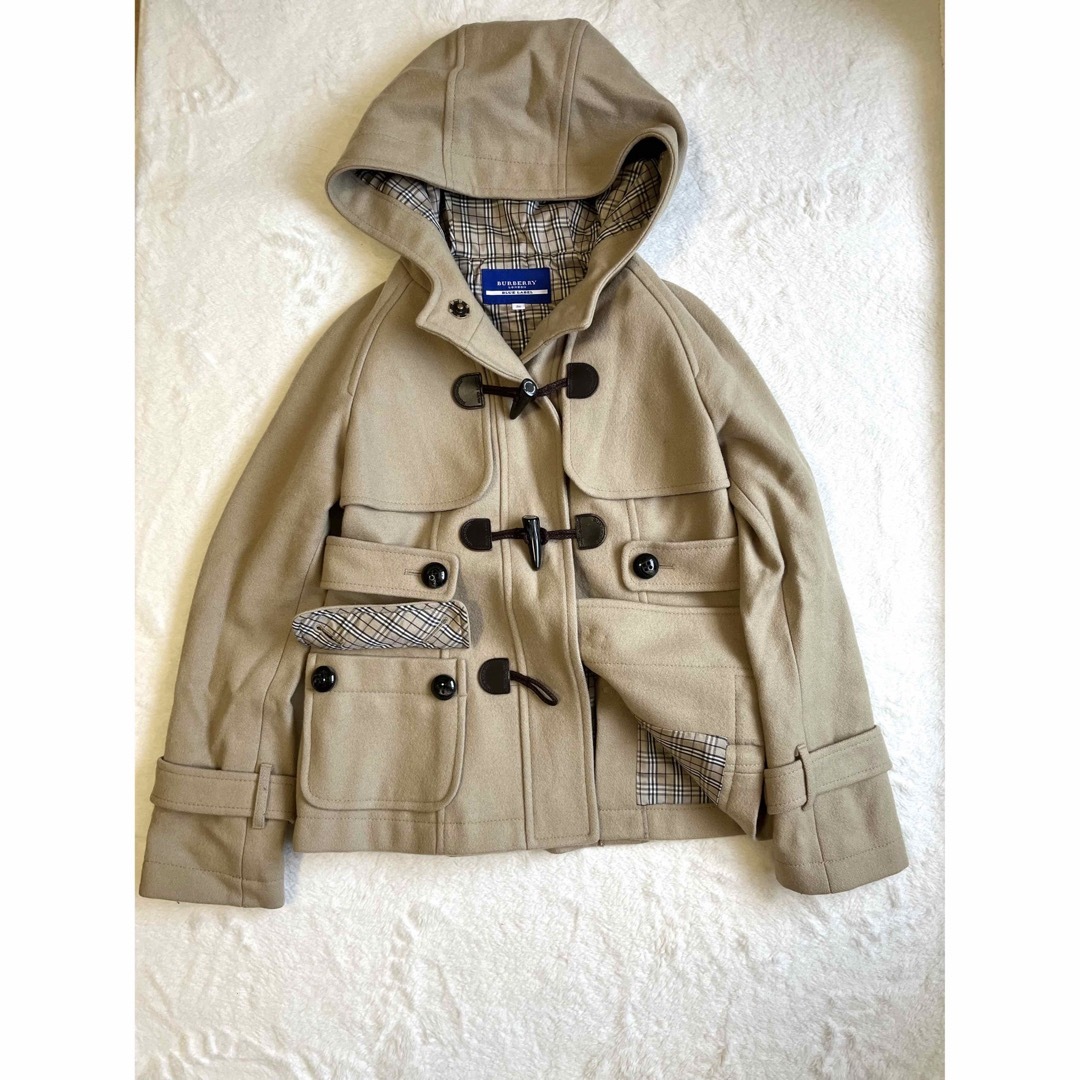 BURBERRY バーバリーブルーレーベル ノバチェック ダッフル