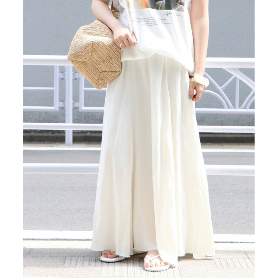 plage ♡ Vintage maxi スカート　ホワイト