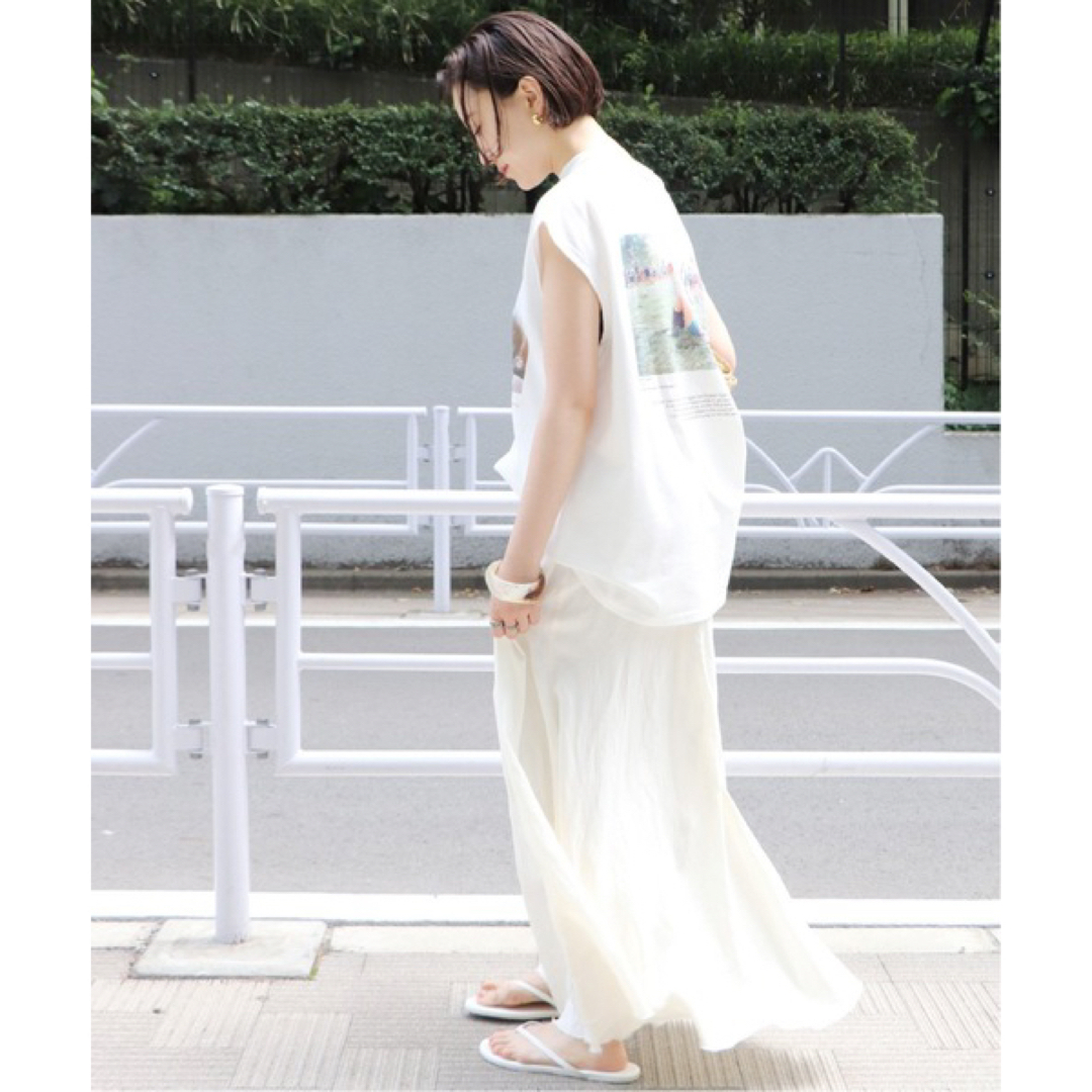 plage ♡ Vintage maxi スカート　ホワイト 3