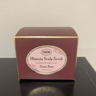 サボン(SABON)の新品　サボン　ヘッドスクラブ　グリーン・ローズ　300g(ヘアケア)