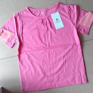 トリドリー(TORIDORY)の[新品・未使用] TORIDORY 袖リボンTシャツ 110㎝(Tシャツ/カットソー)