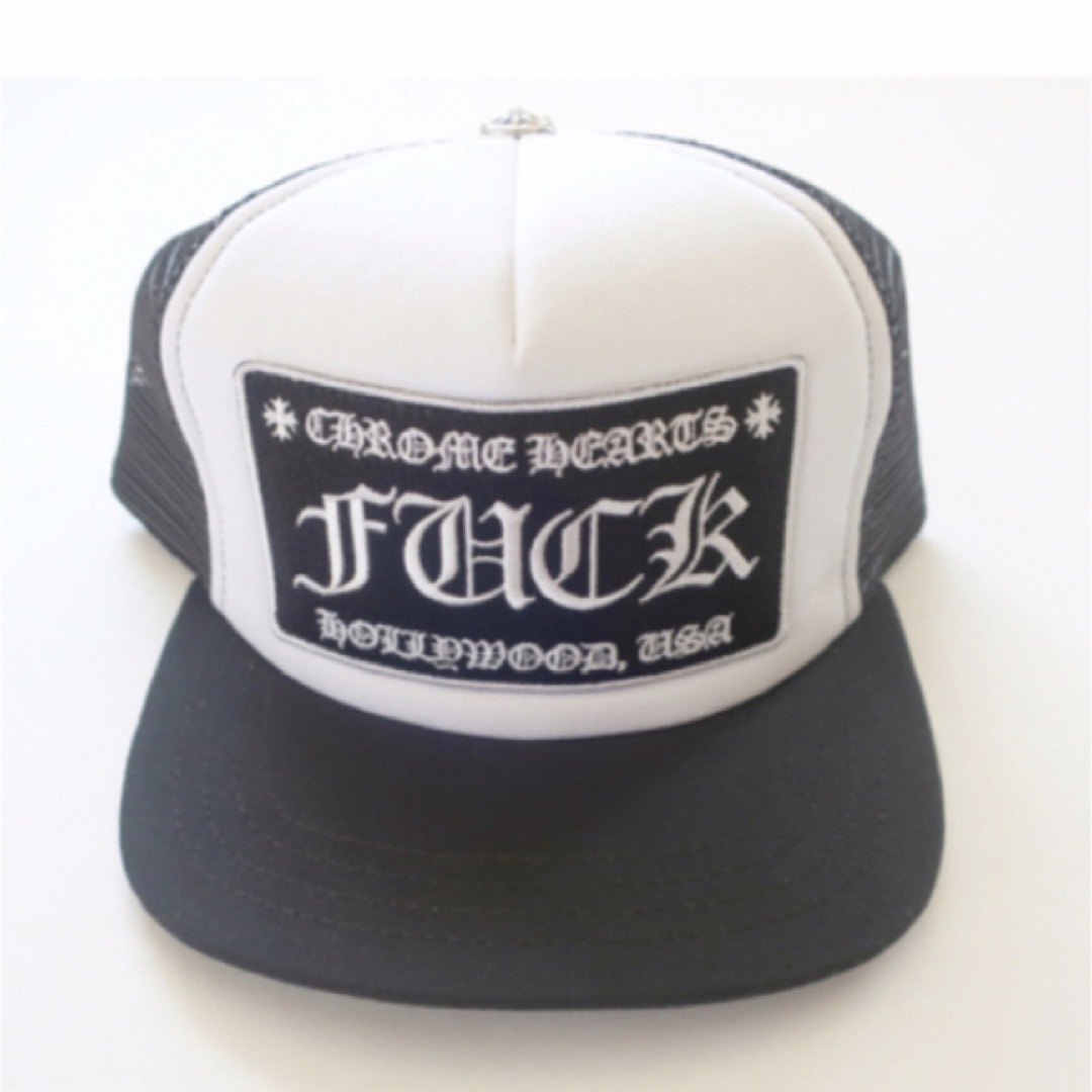 Chrome Hearts Fuck Trucker Cap クロムハーツ白/黒 | www.innoveering.net