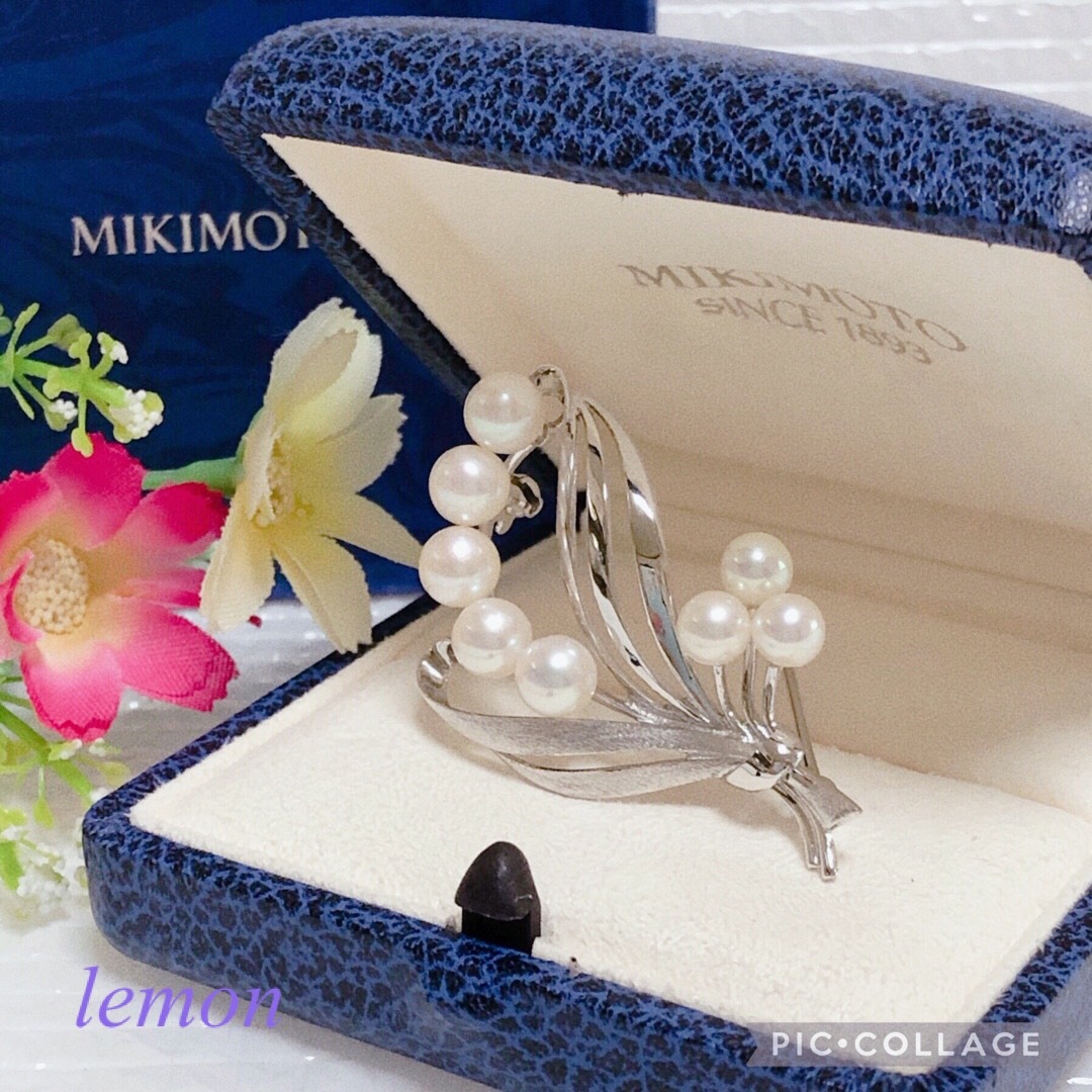 MIKIMOTO(ミキモト)のミキモトブローチ💐　エレガントなフラワーブーケモチーフ🌹✨ レディースのアクセサリー(ブローチ/コサージュ)の商品写真