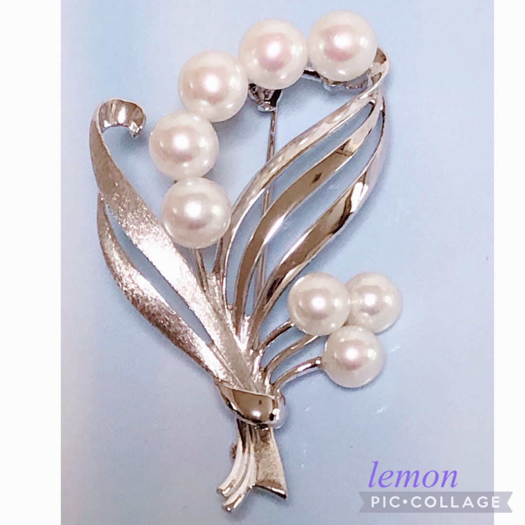 MIKIMOTO(ミキモト)のミキモトブローチ💐　エレガントなフラワーブーケモチーフ🌹✨ レディースのアクセサリー(ブローチ/コサージュ)の商品写真