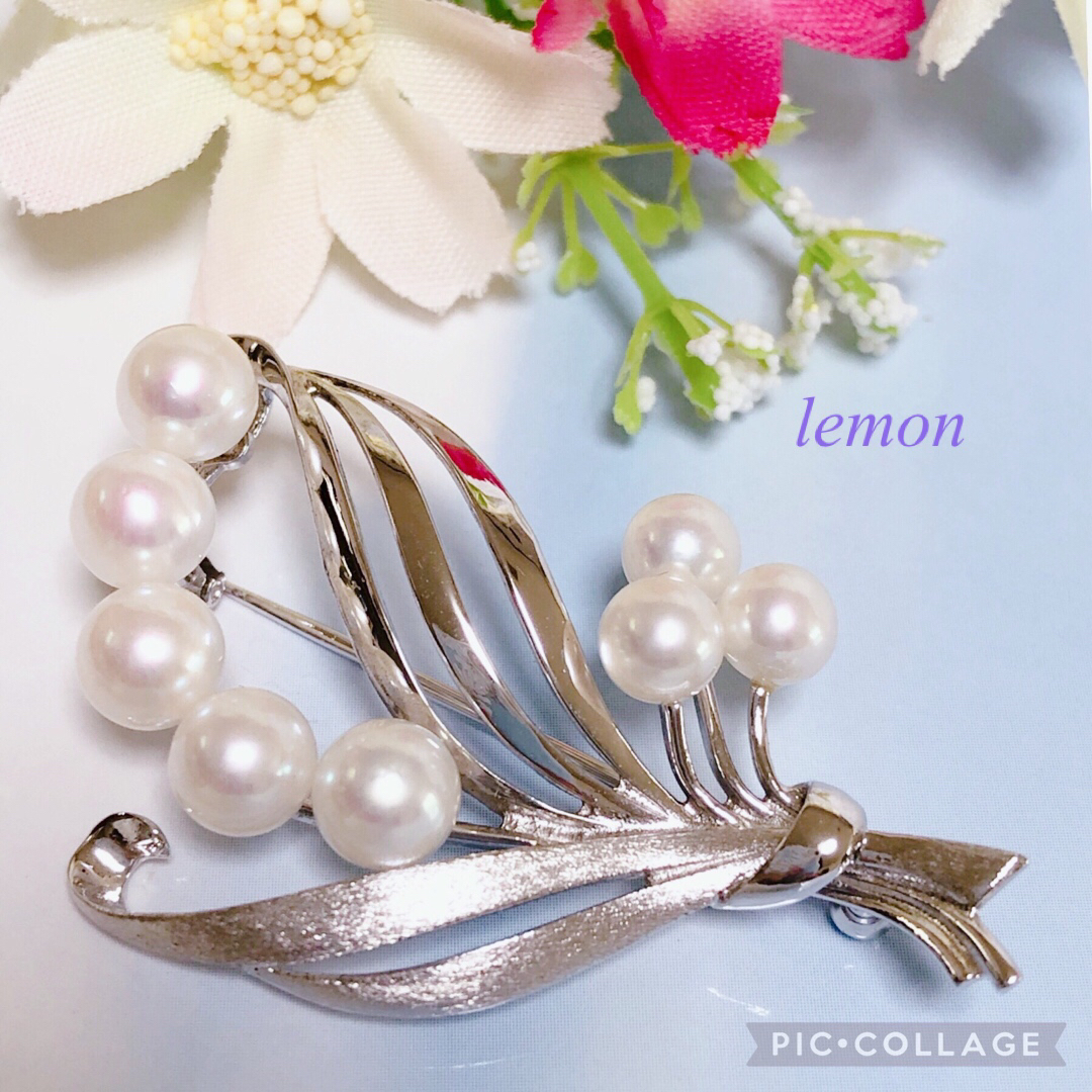 MIKIMOTO(ミキモト)のミキモトブローチ💐　エレガントなフラワーブーケモチーフ🌹✨ レディースのアクセサリー(ブローチ/コサージュ)の商品写真