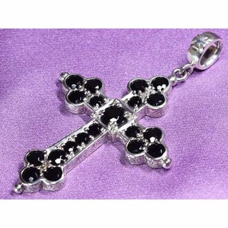 ローリーロドキン(Loree Rodkin)のLoree Rodkin GIANT GOTHIC CROSS SV/ONYX(ネックレス)